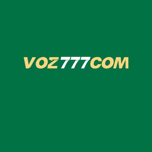 Logo da VOZ777COM